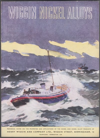 Stopy niklu Wiggina, lata 60. autorstwa Wilfred Fryer