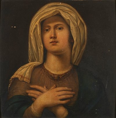 Portret Sybilli (olej na panelu) autorstwa Wilhelm (attr.to) Schadow