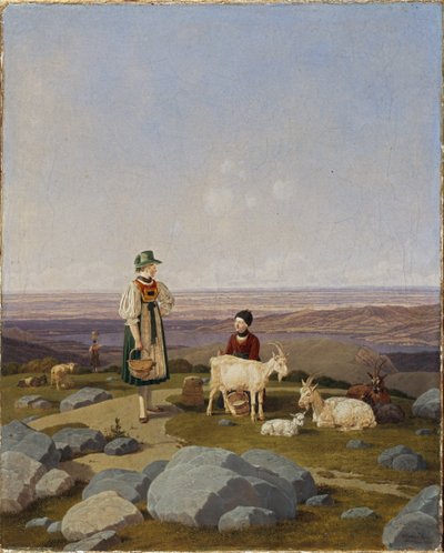 Na Geisalm autorstwa Wilhelm Alexander Kobell