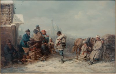 Targi w Jelnej w Guberni Smoleńskiej autorstwa Wilhelm Amandus Beer