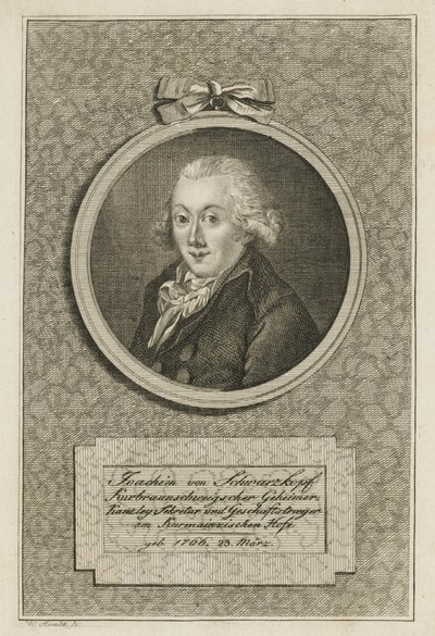 Joachim von Schwarzkopf autorstwa Wilhelm Arndt