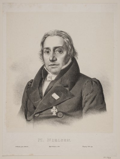 Dyrektor Michael Nielsen autorstwa Wilhelm Bendz