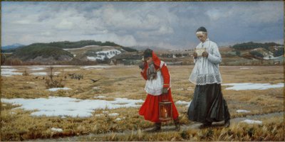 Posłańcy Zbawienia (The Versehgang) autorstwa Wilhelm Bernatzik