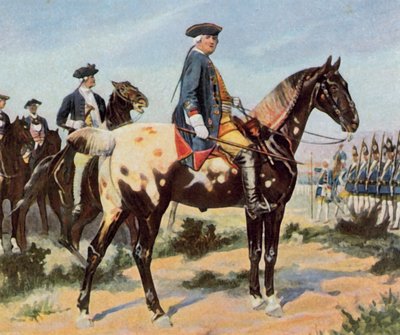 Żołnierz króla Prus Fryderyka Wilhelma I autorstwa Wilhelm Camphausen