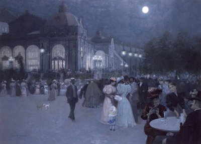 Nocny Koncert w Parku Miejskim autorstwa Wilhelm Gause