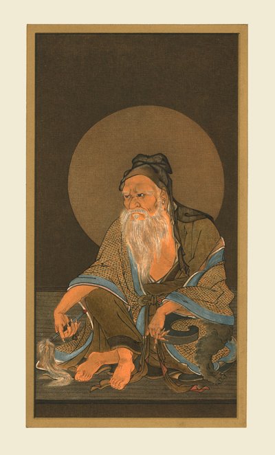 Portret Vimalakirtiego, XV w., 1886 r. autorstwa Wilhelm Greve