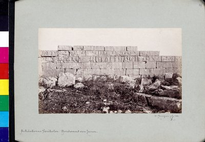 Heroon z Trysa autorstwa Wilhelm J. Burger