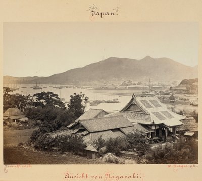 Widok Nagasaki autorstwa Wilhelm J. Burger