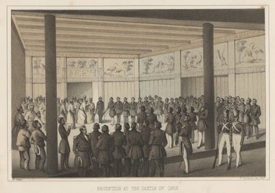 Recepcja w Zamku Shui, 1855 autorstwa Wilhelm Joseph Heine