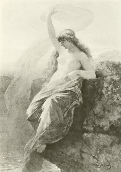 Lorelei (grawiura) autorstwa Wilhelm Kray