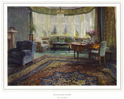 Biznes producentów dywanów Fabryka dywanów Halfmoon firmy Koch und Te Kock (kolor lito) autorstwa Wilhelm Ludwig Heinrich Claudius