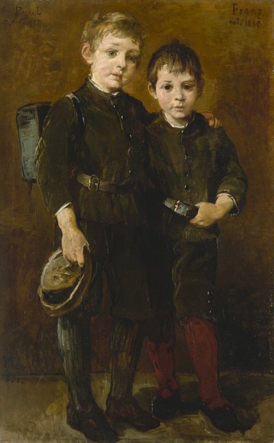 Portret synów artysty autorstwa Wilhelm Marc