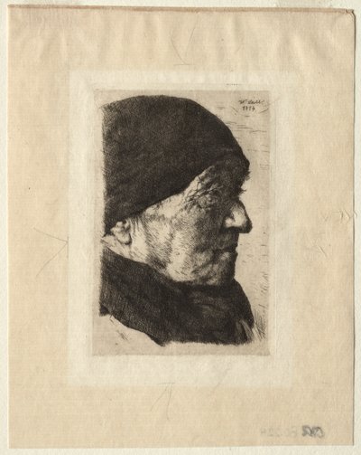 Głowa Chłopa autorstwa Wilhelm Maria Hubertus Leibl