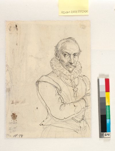 Szlachcic, za czasów Chrystiana IV autorstwa Wilhelm Marstrand