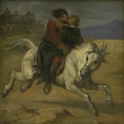 Scena porwania autorstwa Wilhelm Marstrand