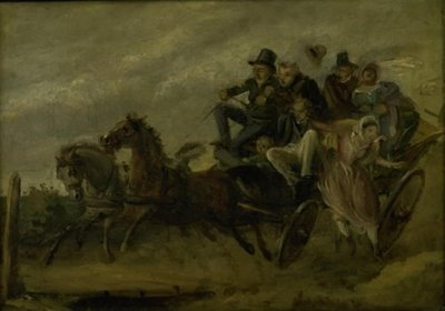 Odcinek z Ludviga Holberga: Podróż do Cudownego Źródła autorstwa Wilhelm Marstrand