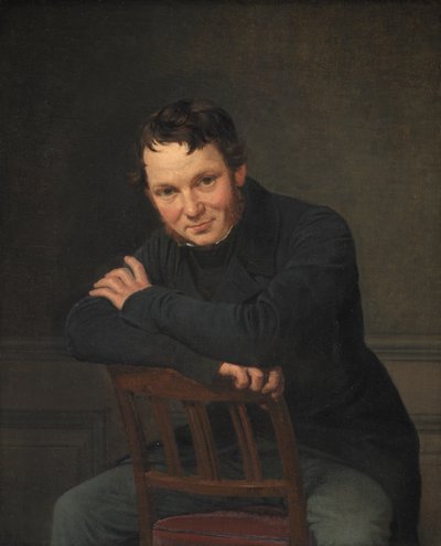 Gottlieb Bindesbøll, duński architekt autorstwa Wilhelm Marstrand