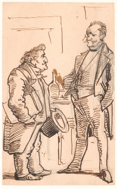 Krog i Simon Levi autorstwa Wilhelm Marstrand