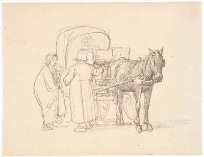 Woźnica zostaje powiadomiony autorstwa Wilhelm Marstrand