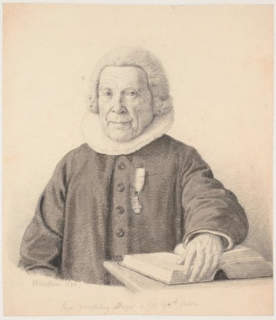 Pastor „Seyer Malling Beyer i siedzę 94de Aar” autorstwa Wilhelm Marstrand