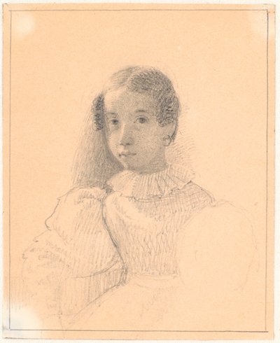Portret Adelajdy Emilie Waagepetersen autorstwa Wilhelm Marstrand