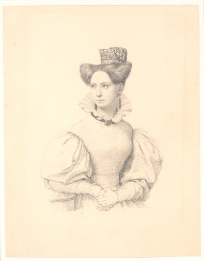 Portret Sophie Frederikke Raffenberg autorstwa Wilhelm Marstrand
