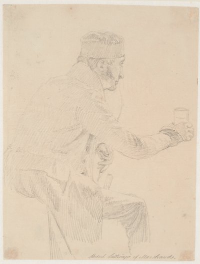 „Student Satterup autorstwa Marstranda” autorstwa Wilhelm Marstrand