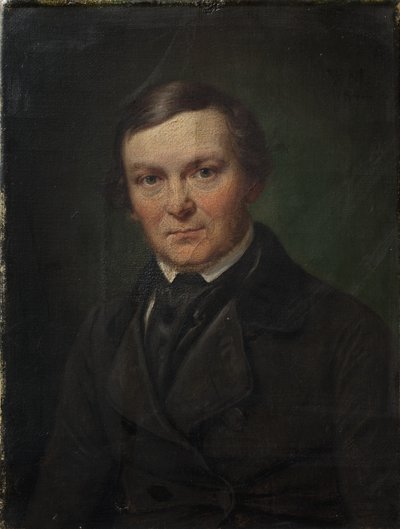 Architekt Gottlieb Bindesbøll autorstwa Wilhelm Marstrand