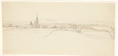 Widok w kierunku Mory w Dalarne autorstwa Wilhelm Marstrand