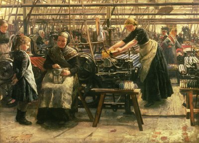 Tkactwo kołowe autorstwa Wilhelm Peters