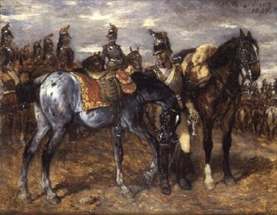 Kawaleria na paradzie autorstwa Wilhelm Von Diez