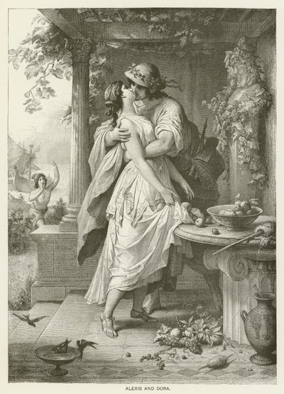 Alexis i Dora autorstwa Wilhelm von Kaulbach