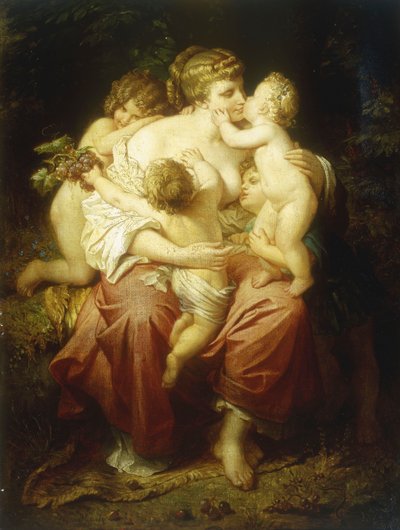 Dobroczynność autorstwa Wilhelm von Kaulbach