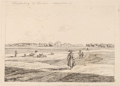 Nymphenburg autorstwa Wilhelm von Kobell
