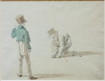 Studium chłopca w czapce z daszkiem autorstwa Wilhelm von Kobell