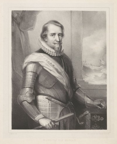 Portret Mauritsa, księcia Orange autorstwa Wilhelmus Cornelis Chimaer van Oudendorp
