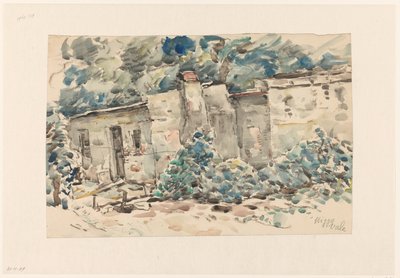 Domek w Higgo Vale (?) autorstwa Wilhelmus Johannes Steenhoff