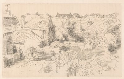 Dachy i ogrody w lokalizacji Enkhuizen autorstwa Willem Bastiaan Tholen