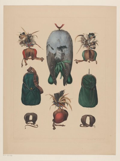 Atrybuty sokolnictwa autorstwa Willem Bastiaan van Wouw (possibly)