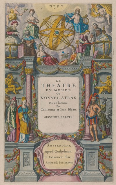 Le Theatre du Monde autorstwa Willem Blaeu