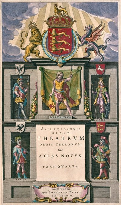 w "Theatrum Orbis Terrarum, sive Atlas Novus" Willema Blaeu, Amsterdam autorstwa Willem Blaeu