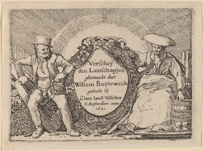 Tabliczka tytułowa autorstwa Willem Buytewech