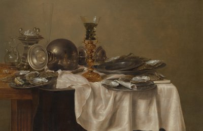 Śniadaniowa martwa natura autorstwa Willem Claesz. Heda