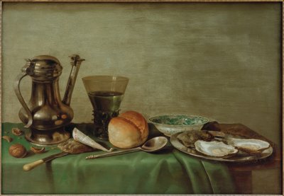 Martwa natura śniadaniowa autorstwa Willem Claesz. Heda