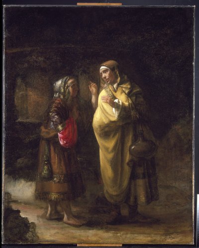 Rut i Noemi autorstwa Willem Drost