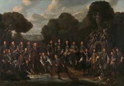 Alegoria o rozkwicie rybołówstwa holenderskiego po II wojnie angielsko-holenderskiej (1665-67) autorstwa Willem Eversdijck (attributed to)