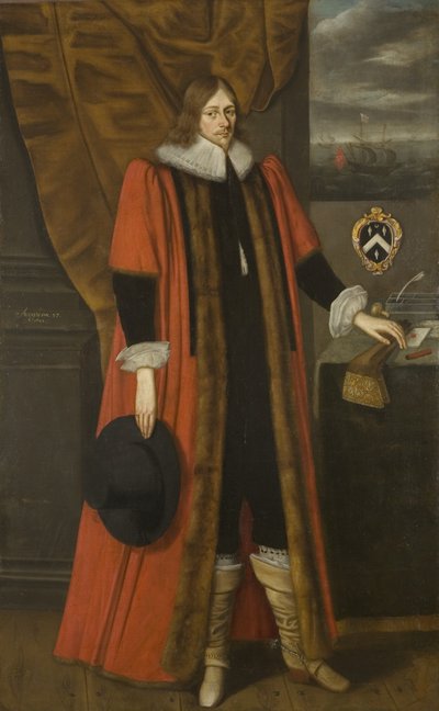 Portret Roberta Yeamansa autorstwa Willem Flessiers