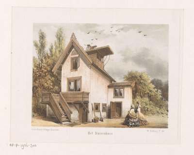 Gołębnik w Artis autorstwa Willem Hekking jr.