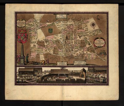 Obraz kopalni soli w Wieliczce autorstwa Wilhelma Hondiusa, Polska autorstwa Willem Hondius
