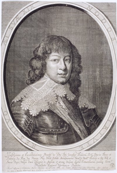 Janusz Radziwill (1612-55) 1633 autorstwa Willem Hondius